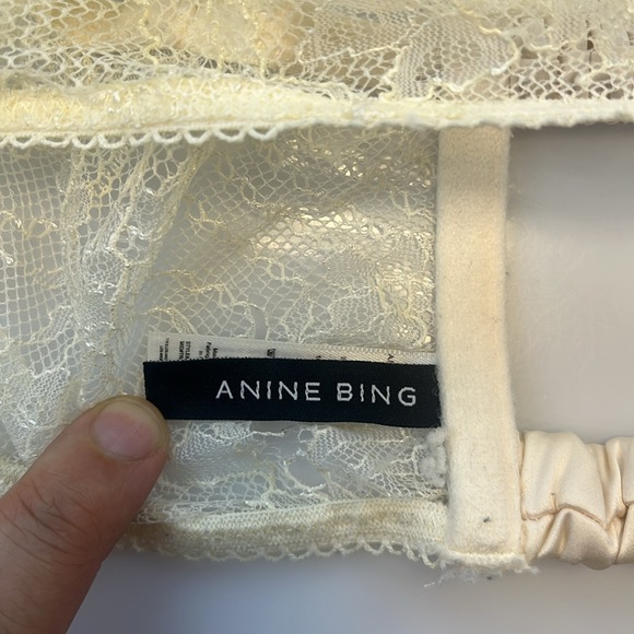 Anine Bing Lace Bralette N112-20 - Picture 5 of 7
